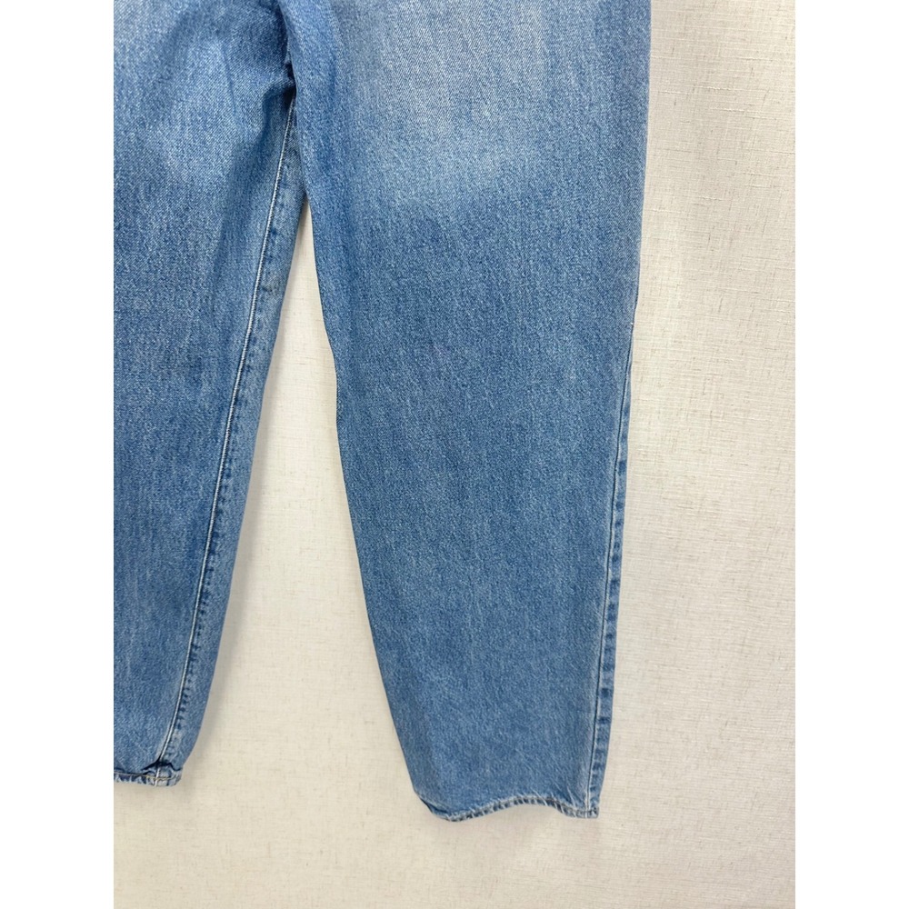 Universal Thread 100% Cotton Blue 90s Baggy Jeans Womens 6L High Rise Wide Leg - Picture 13 of 14
